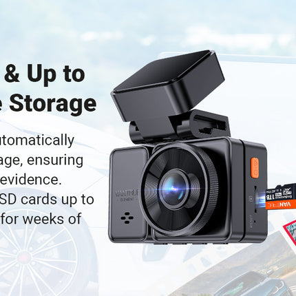 Vantrue E2 Pro Cloud 4K WiFi-GPS-Dashcam