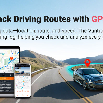 Vantrue E2 Pro Cloud 4K WiFi-GPS-Dashcam
