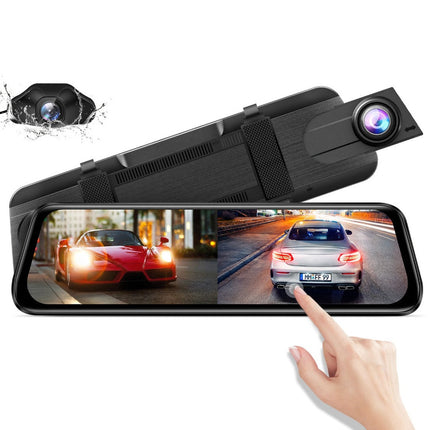 AZDome AR09 4K 2CH Full Mirror Wifi Touch Innenspiegel Dashcam