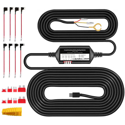 AZDome JYX05 Hardwire Kit USB-C 3-Draht