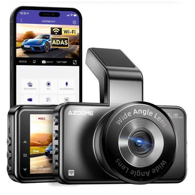 AZDome M17 Pro Wifi 1CH Full HD Dashcam