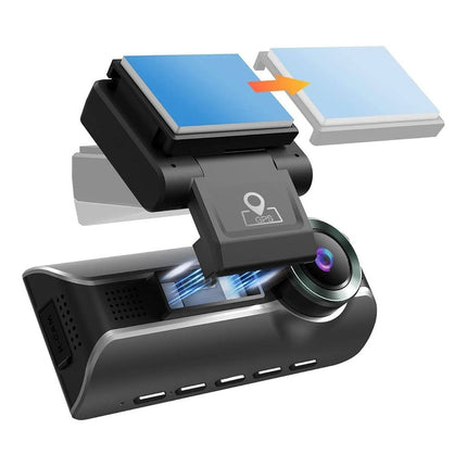 AZDome M770 Pro 3CH 4K Wifi GPS 64gb Dashcam