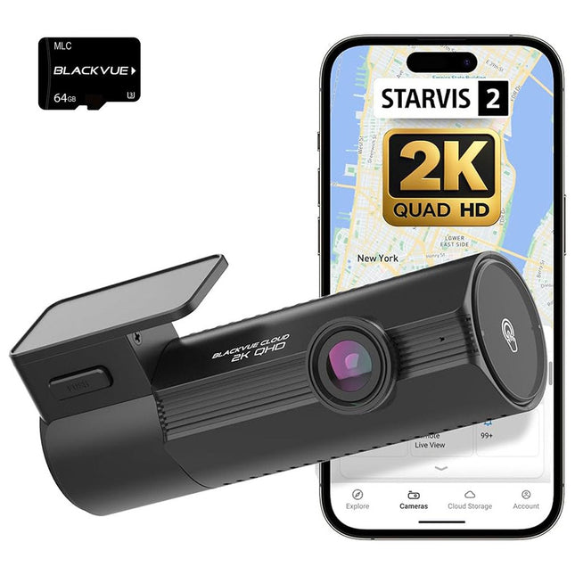 BlackVue Elite 8 1CH 2K Cloud WiFi GPS 64 GB