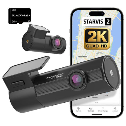 BlackVue Elite 8 2CH 2K Cloud WiFi GPS 64 GB
