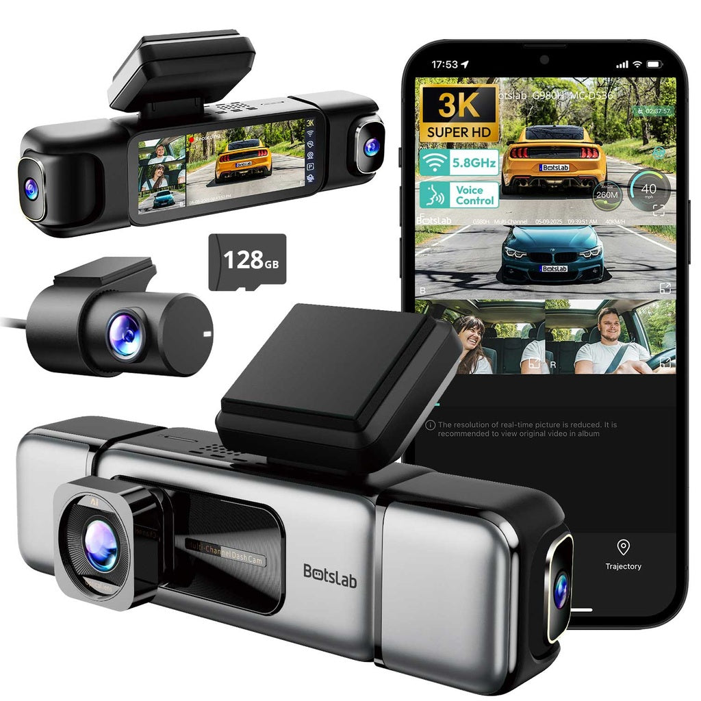 <tc>Botslab G980H 4CH 4K WiFi GPS 128 GB 360-Grad-Dashcam</tc>