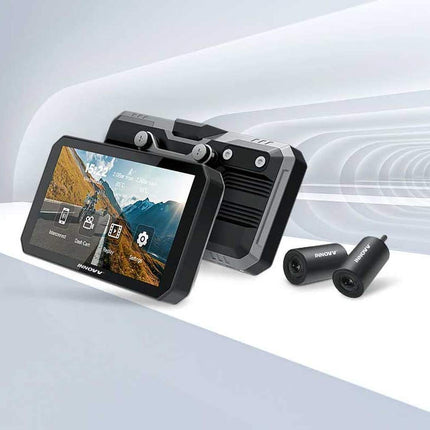 Innovv N1 Pro 2CH WiFi-Carplay-Monitor und Dashcam für Motorräder