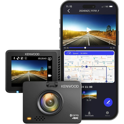 Kenwood DRV-A610W 4K Wifi GPS Dashcam