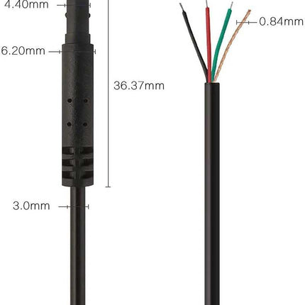 Redtiger 10 Meter Kabel für Rückfahrkamera