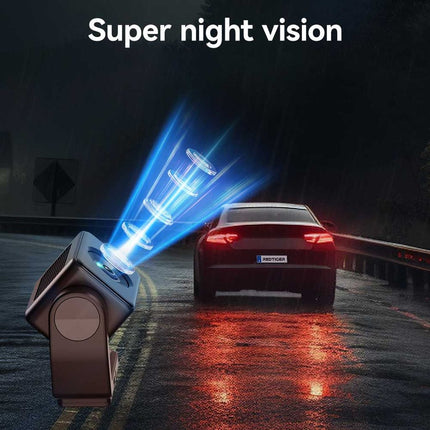 Redtiger A4 4K Touch Wifi GPS 2CH 64gb Dashcam