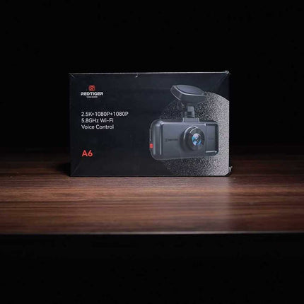 Redtiger A6 3CH 2K Touch Wifi GPS 64gb Dashcam