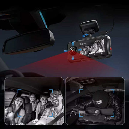 Redtiger A6 3CH 2K Touch Wifi GPS 64gb Dashcam