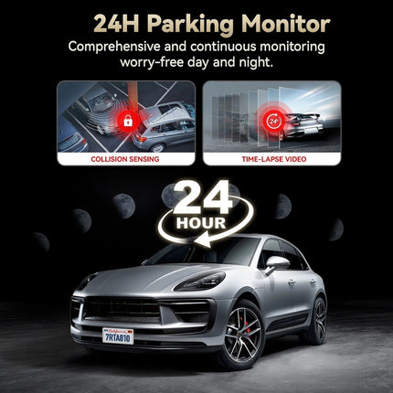Redtiger A8 2CH 4K Touch WiFi GPS 64 GB Dashcam