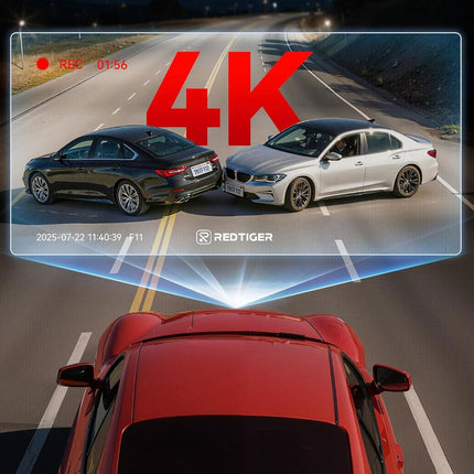 Redtiger F11 4K 1CH WiFi 32 GB Dashcam