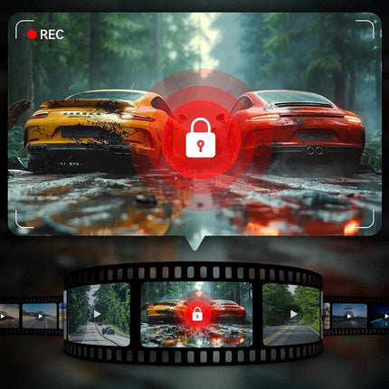 Redtiger F4 4K Touch Wifi GPS 32gb Dashcam