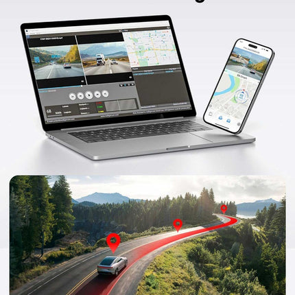 Redtiger F7NP 4K Wifi GPS 2CH 128gb Dashcam