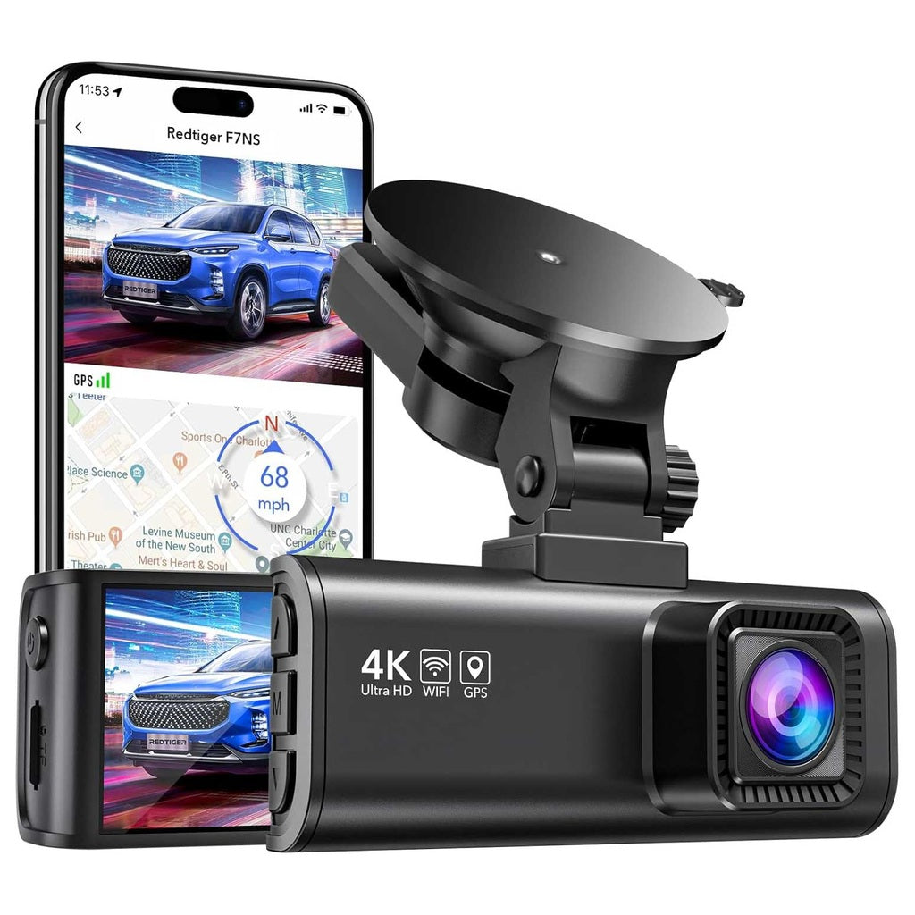 Redtiger F7NS 4K 1CH Wifi GPS Dashcam