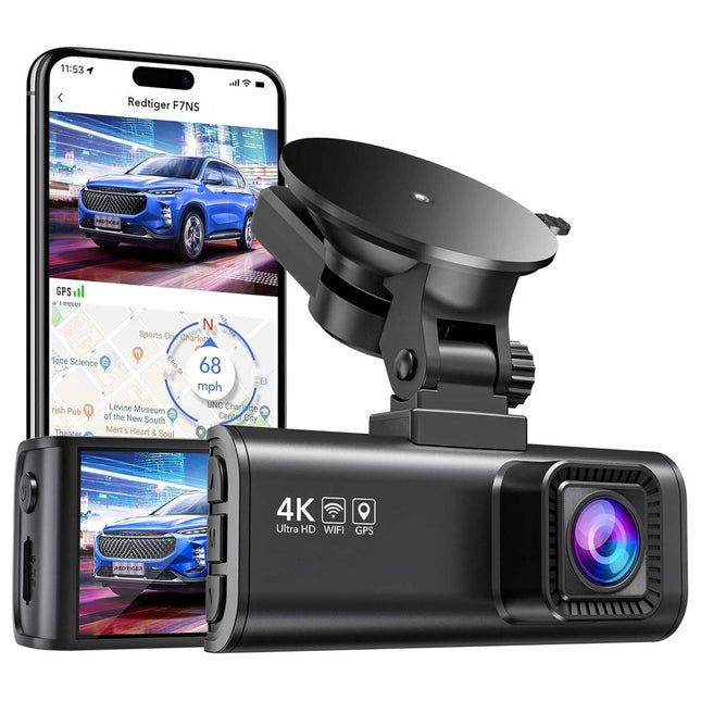 Redtiger F7NS 4K 1CH Wifi GPS Dashcam