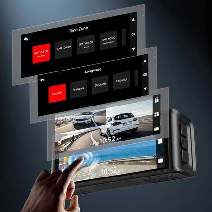 <tc>Redtiger F7NT Touch 4K Touch WiFi GPS 2CH 128 GB Dashcam</tc>