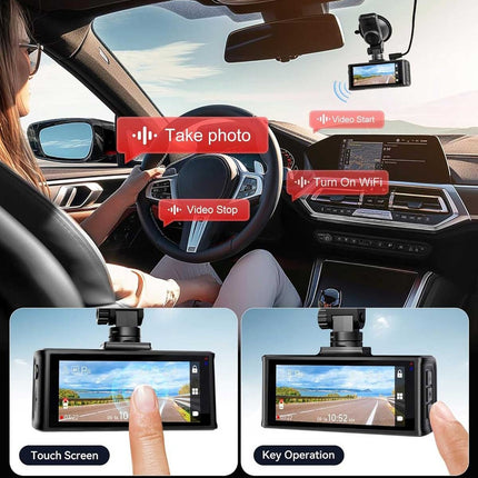 <tc>Redtiger F7NT Touch 4K Touch WiFi GPS 2CH 128 GB Dashcam</tc>