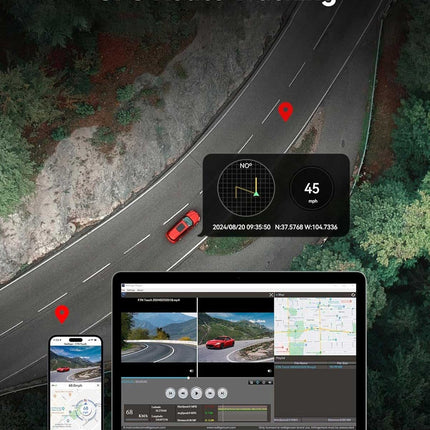 <tc>Redtiger F7NT Touch 4K Touch WiFi GPS 2CH 128 GB Dashcam</tc>