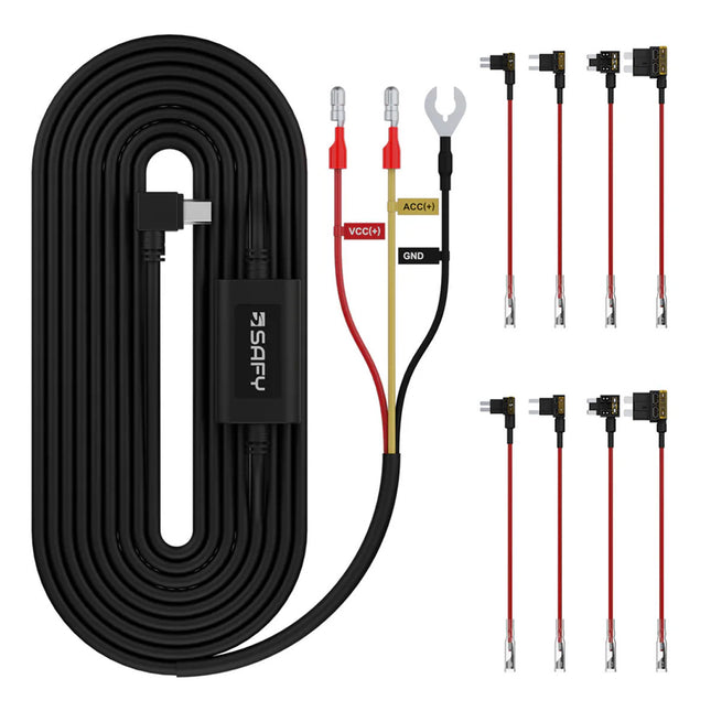 SAFY Hardwire Kit Mini-USB 3-adrig