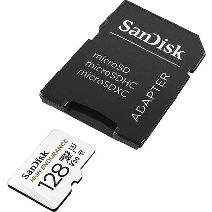 <tc>SanDisk 128 GB High Endurance U3 V30 microSD-Karte</tc>