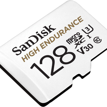 <tc>SanDisk 128 GB High Endurance U3 V30 microSD-Karte</tc>