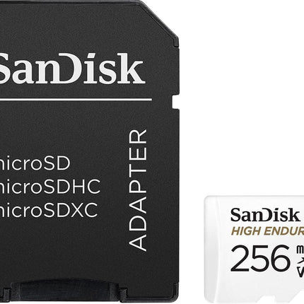 <tc>SanDisk 256 GB High Endurance U3 V30 microSD-Karte</tc>