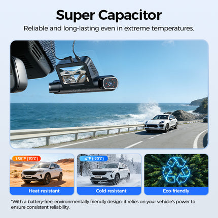 <tc>AZDome M660 Max 4CH 128 GB 4K WiFi GPS 360-Grad-Dashcam</tc>
