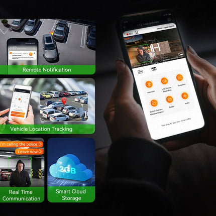Vantrue E360 Cloud 5K 2CH WiFi GPS 360 Grad