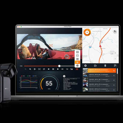 Vantrue E360 Plus Cloud 5K 3CH WiFi GPS 360 Grad