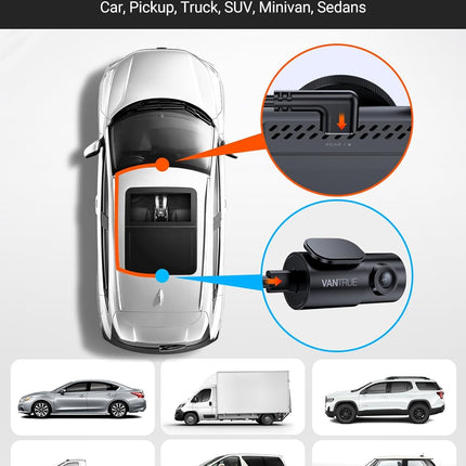 Vantrue N4 Pro / N4S 9-Meter-Kabel für die Rückfahrkamera