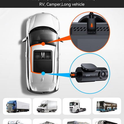 Vantrue N5 / N5S 15-Meter-Kabel für die Rückfahrkamera