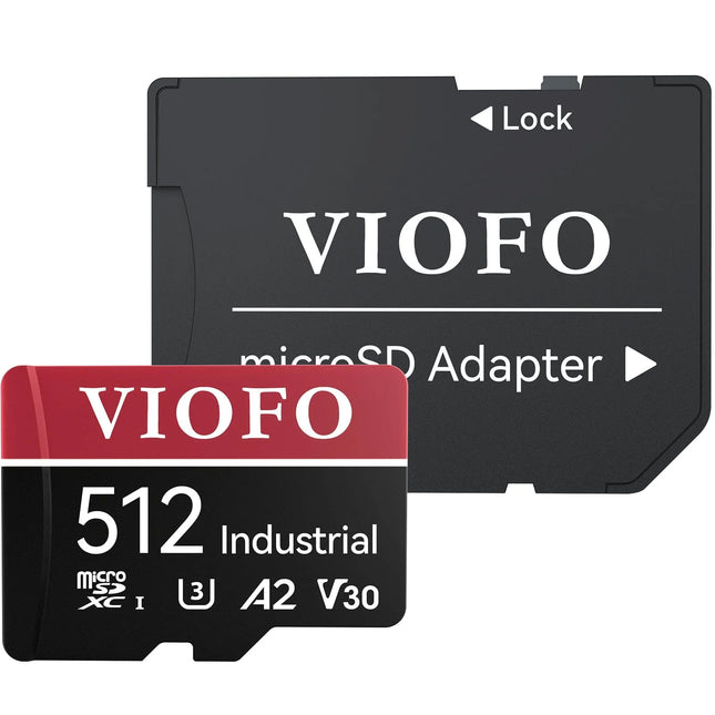 Viofo 512 GB U3 V30 A2 Micro SD-Karte