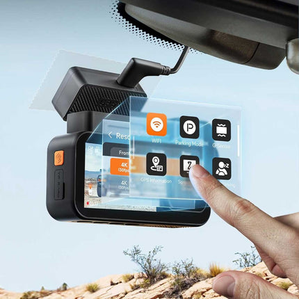 Wolfbox X5 Touch 3CH 4K Wifi GPS 128gb Dashcam