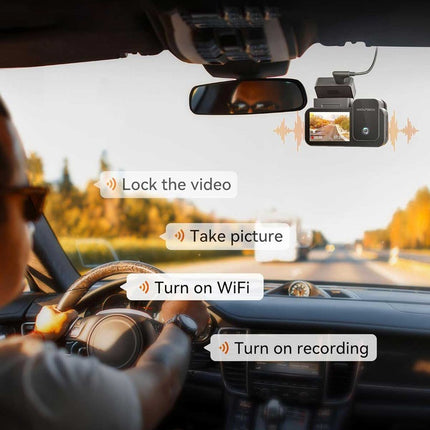 Wolfbox X5 Touch 3CH 4K Wifi GPS 128gb Dashcam