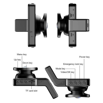 AZDome M17 Pro Wifi 1CH Full HD Dashcam
