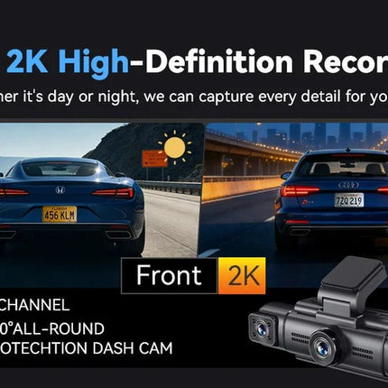 <tc>AZDome M350 4CH 2K WiFi GPS 64 GB 360-Grad-Dashcam</tc>
