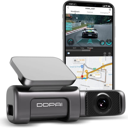 DDPai Mini 5 Cloud 4G True 4K Wifi GPS 64gb Dashcam