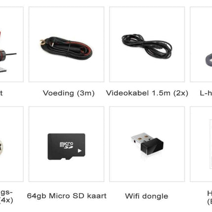 Gnet MVR G1 2CH Cloud WiFi 64gb Motorrad Dashcam