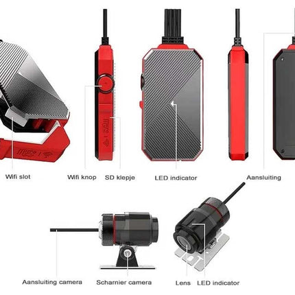Gnet MVR G1 2CH Cloud WiFi 64gb Motorrad Dashcam