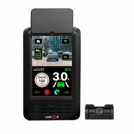LUKAS H900 4K Touch Wifi GPS 128gb Dashcam