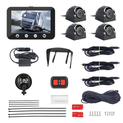Motocam C4.3 4CH VGA LKW Dashcam