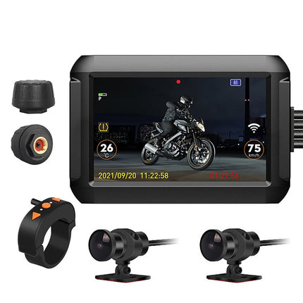 Motocam F9 WiFi GPS 2CH Motorrad Dashcam