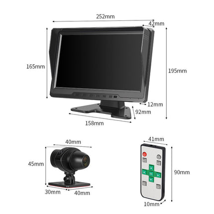 Motocam X10 4CH 720p LKW Dashcam