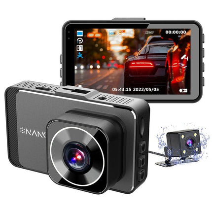 Nanocam M19 2CH Dual Full HD 32gb Dashcam