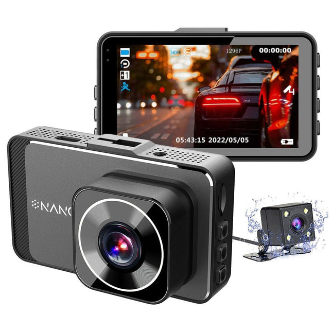 Nanocam M19 2CH Dual Full HD 32gb Dashcam