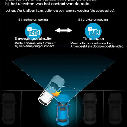 Nanocam M27 2K QuadHD Wifi GPS 32gb Dashcam