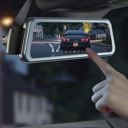 Nanocam T55 4K 2CH Full Mirror Wifi GPS 32gb Dashcam