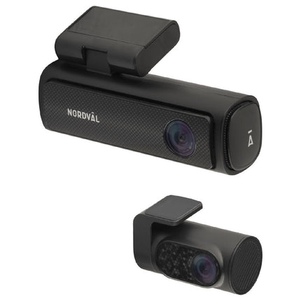 Nordväl DC202 2CH 4K Wifi GPS Dashcam